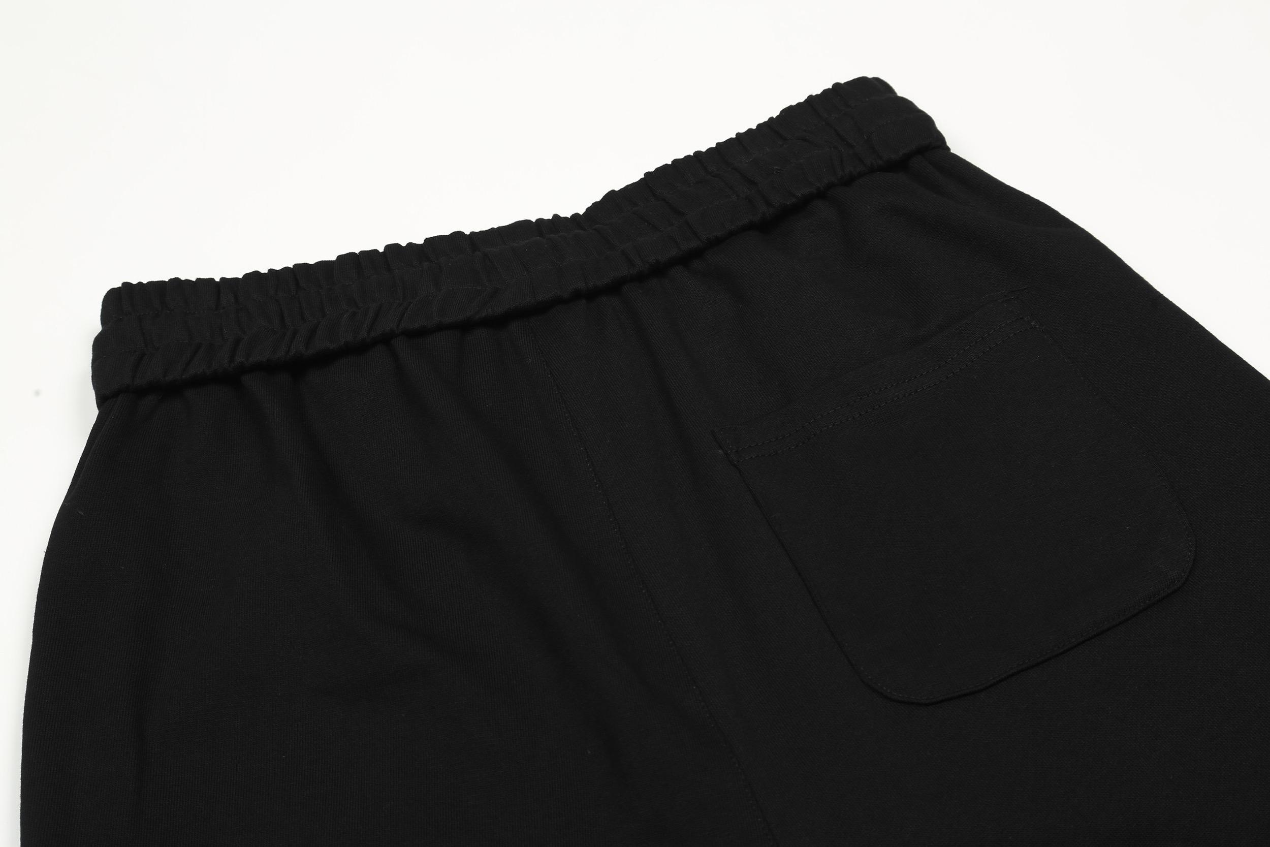 Шорты Vlone Every Living Creature Dies Alone "Black/Blue" фото № 3