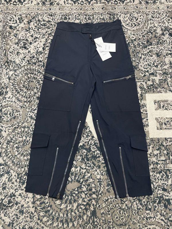 Штаны Christian Dior Lots Of Zips "Blue" фото № 2