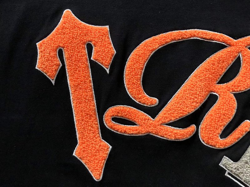 Футболка Trapstar Decorated Front Logo Letters "Black" фото № 4