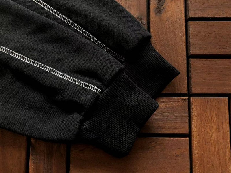 Худи Trapstar Decorated By Stripe Along And Embroidered Logo Lettering "Black" фото № 3