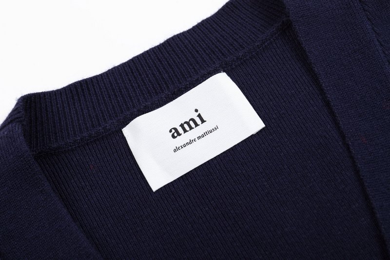 Кардиган Amiri Red Logo "Blue" фото № 6
