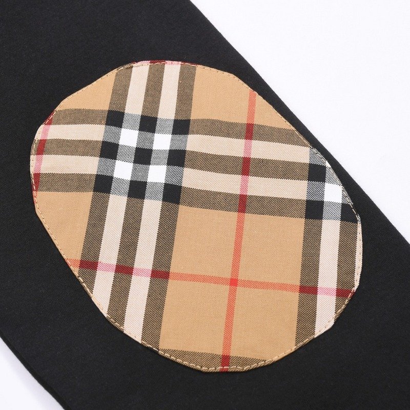 Свитер Burberry With Patch On The Elbows "Black" фото № 3