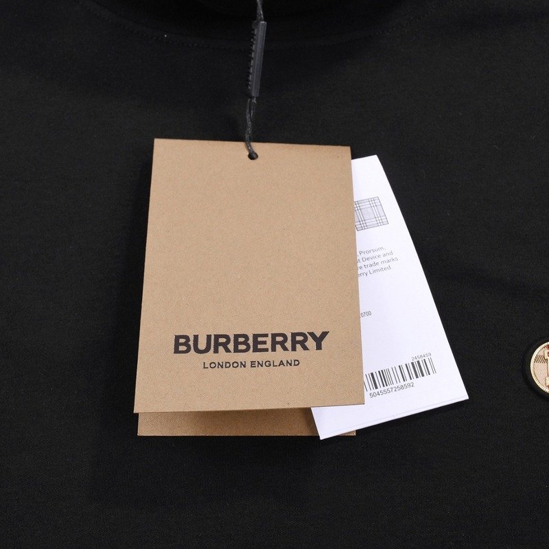 Свитер Burberry With Patch On The Elbows "Black" фото № 6