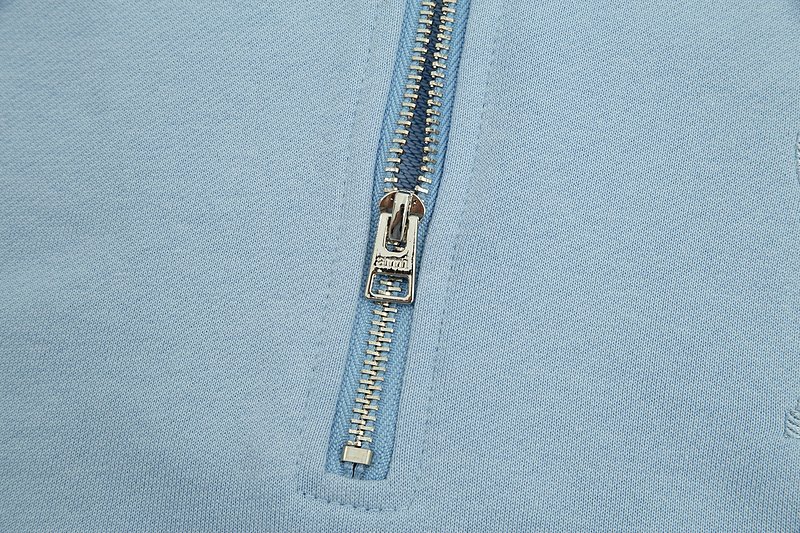 Свитшот Amiri Solid Color With Lock And Logo "Blue" фото № 4