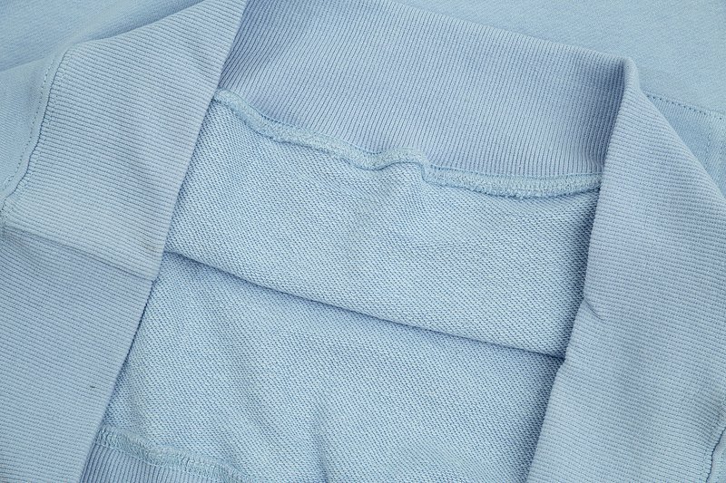 Свитшот Amiri Solid Color With Lock And Logo "Blue" фото № 5