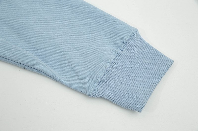 Свитшот Amiri Solid Color With Lock And Logo "Blue" фото № 6