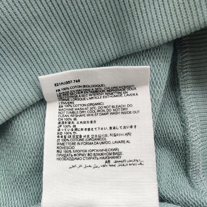 Свитшот Amiri Embroidered Logo "Mint" фото № 6