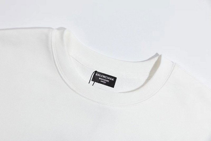 Свитшот Balenciaga Rusty Logo "White" фото № 6