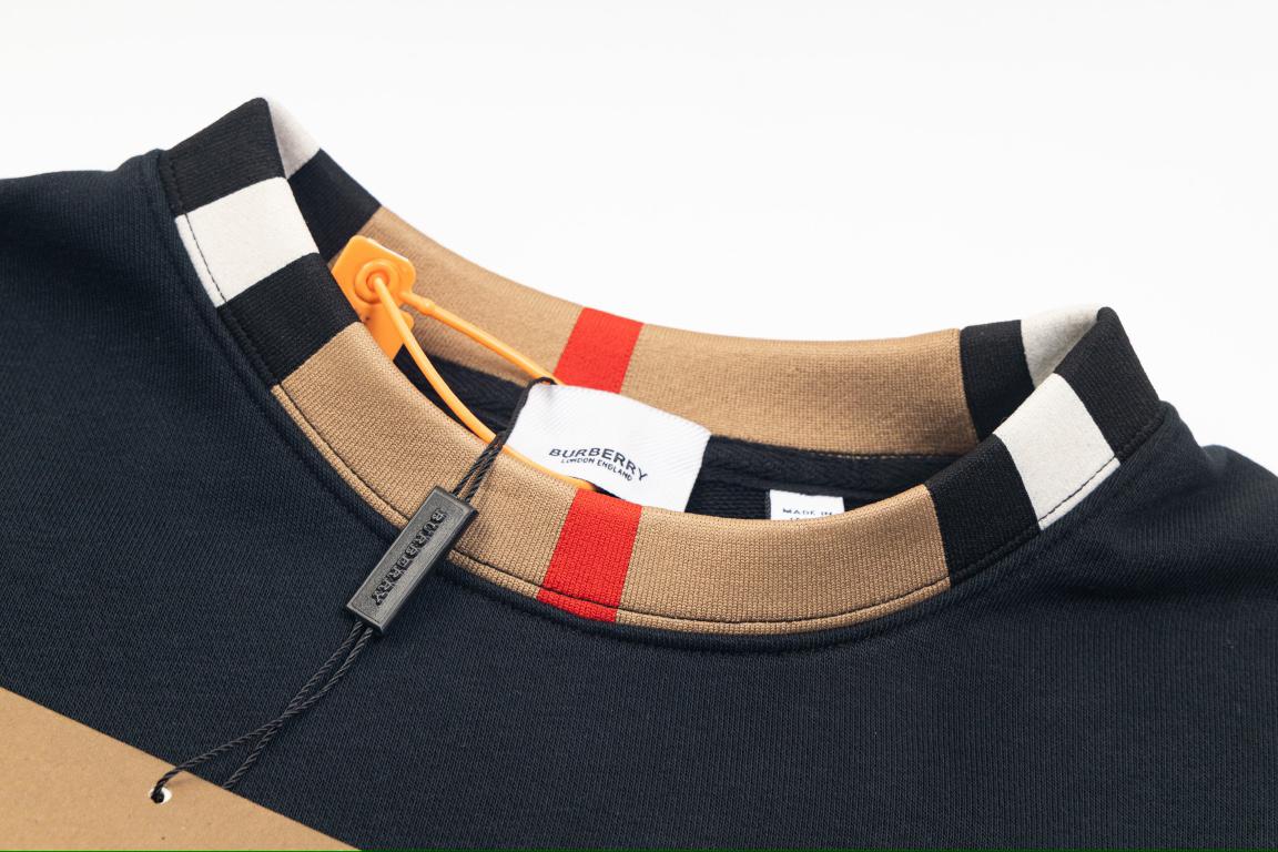 Свитшот Burberry Frontside Left Black Logo Burberry "Black" фото № 6