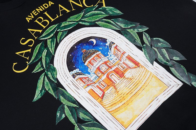 Свитшот Casablanca Avenida "Black" фото № 6