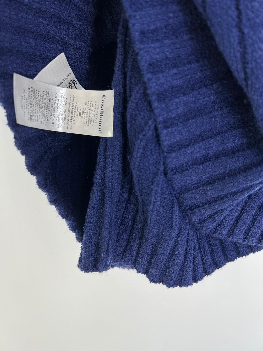 Джемпер Casablanca Noodle "Blue" фото № 3