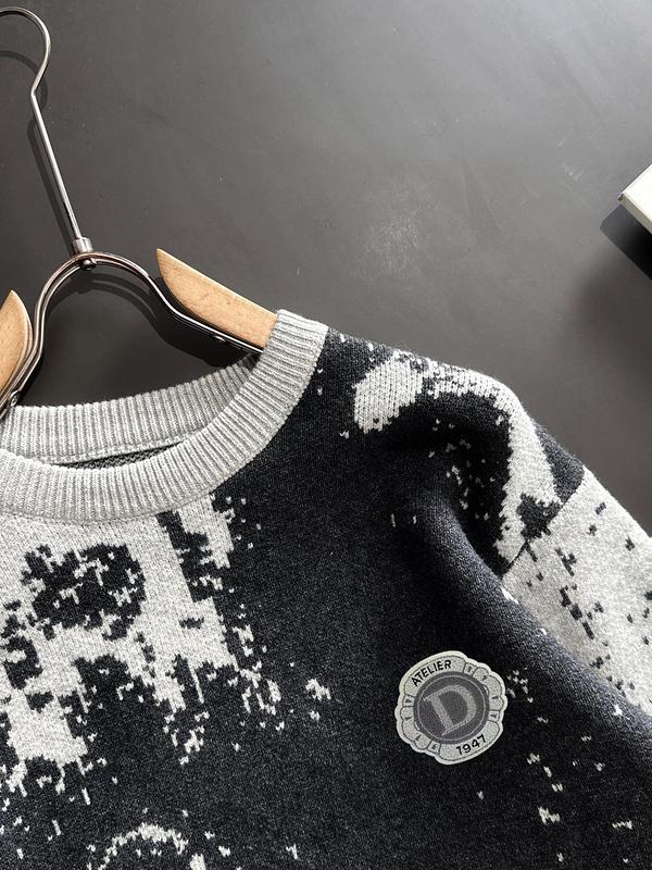 Свитшот Christian Dior Mix Of Colors "Black" фото № 2