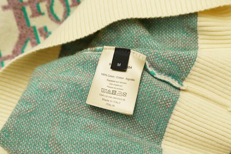 Свитшот Christian Dior Light Monogram "Yellow" фото № 7