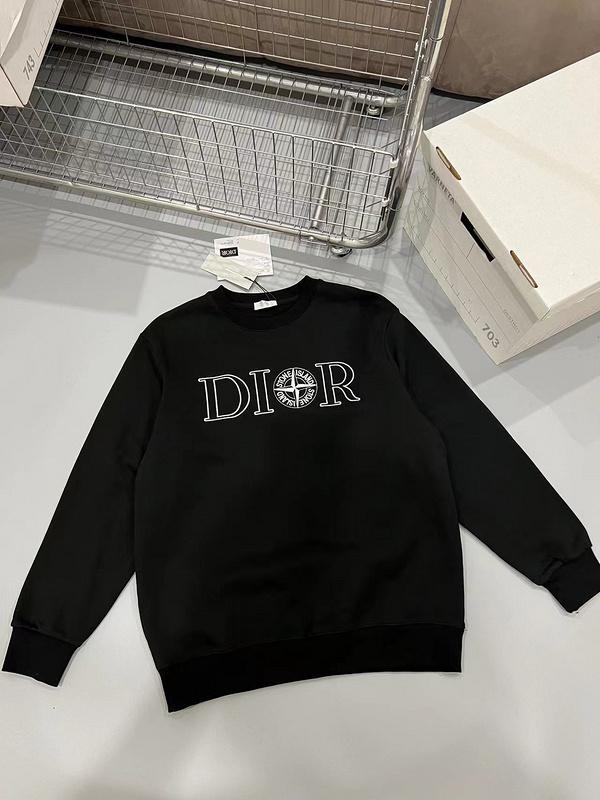 Свитшот Christian Dior Frontside Island Stone Compass "Black" фото № 2