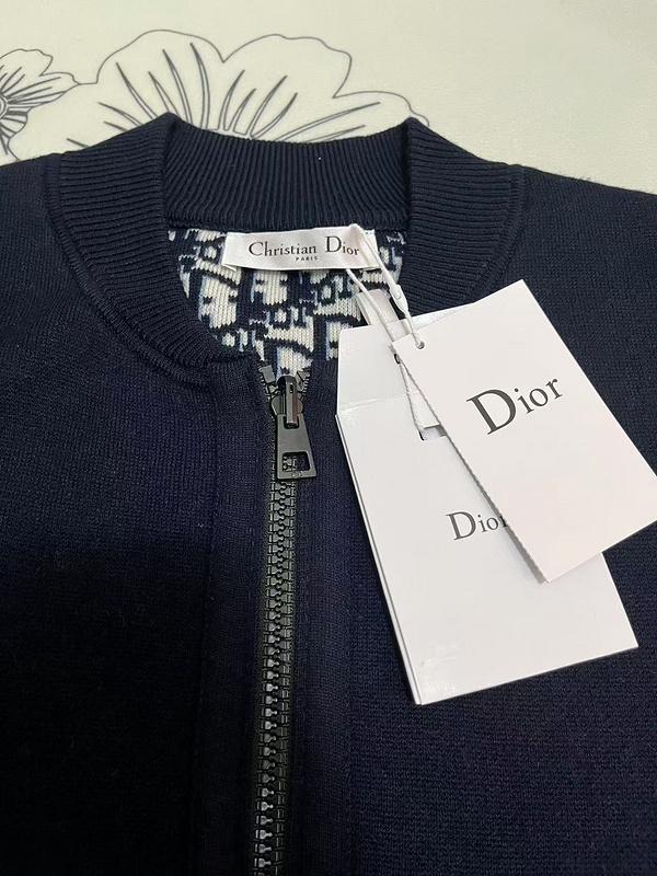 Свитшот Christian Dior Logo Dior "Blue" фото № 3