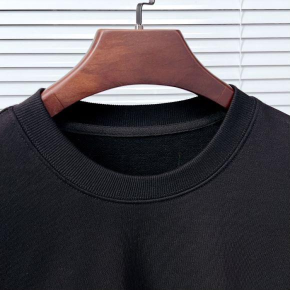 Свитшот Christian Dior Frontside Logo Gray Spots "Black" фото № 2