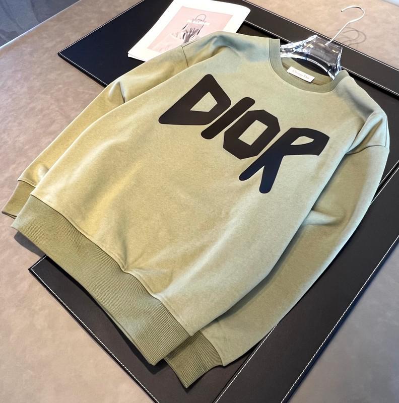 Свитшот Christian Dior Frontside Contrast Logo Dior "Green" фото № 2