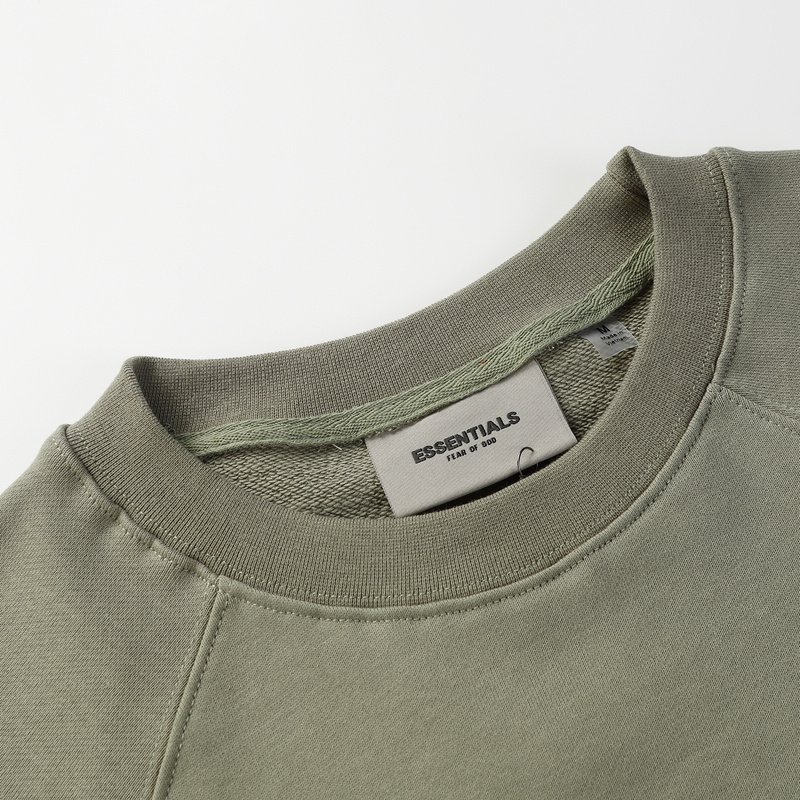 Свитшот Fear Of God Essentials - Cotton With Logo "Khaki" фото № 6