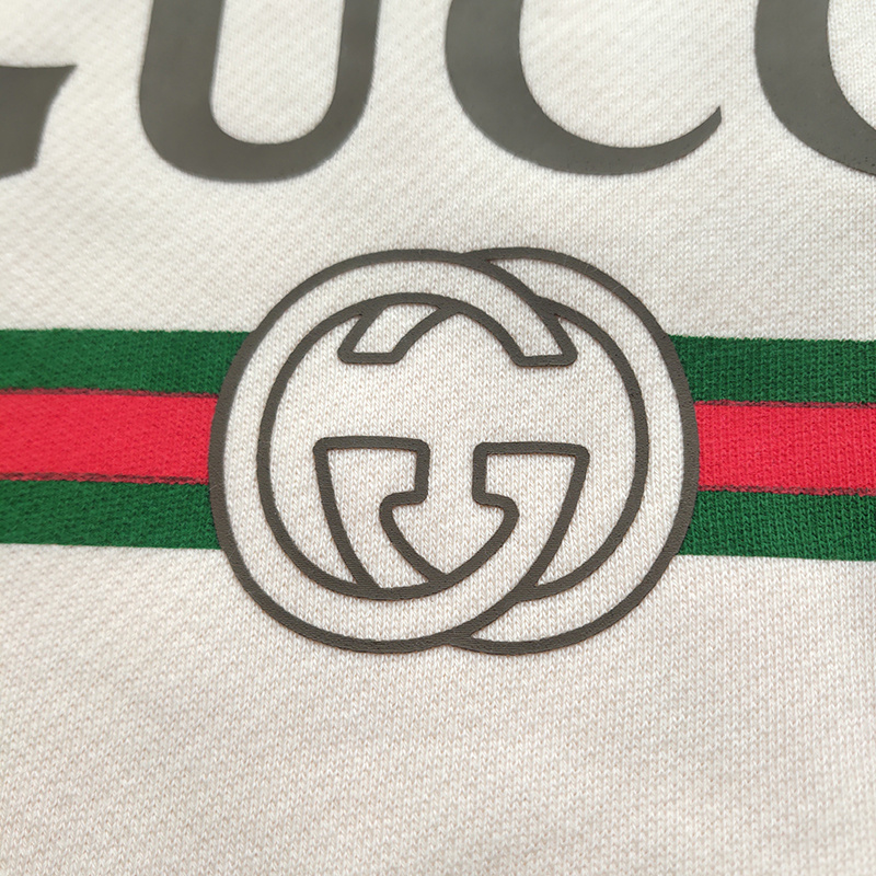 Свитшот Gucci With Tape And Label "White" фото № 5