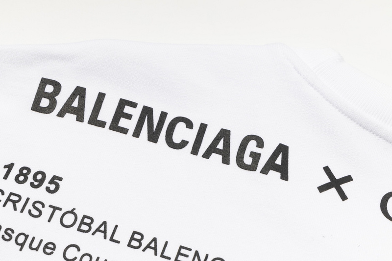 Свитшот Gucci X Balenciaga Events Of The Years "White" фото № 5