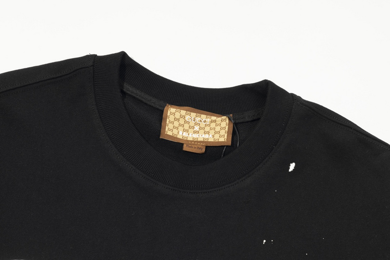 Свитшот Gucci X Balenciaga Inverted Logos "Black" фото № 5