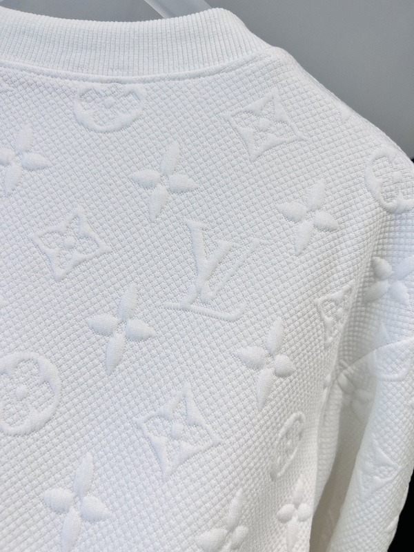 Свитшот Louis Vuitton Pocket With Brand Logos "White" фото № 2
