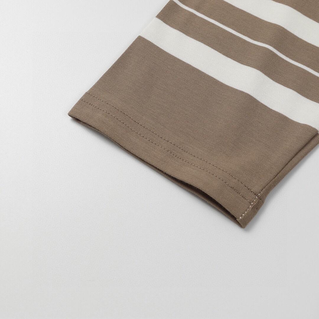 Лонгслив Maison Margiela Striped "Brown" фото № 4