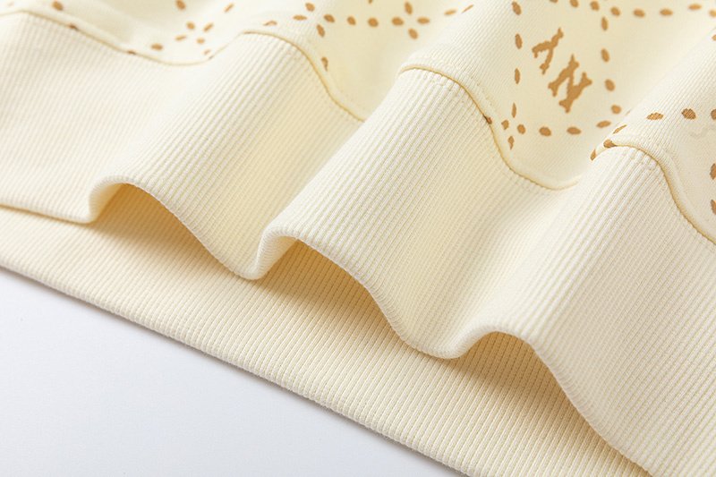 Свитшот MLB Long Sleeves Round Neck "Cream" фото № 3