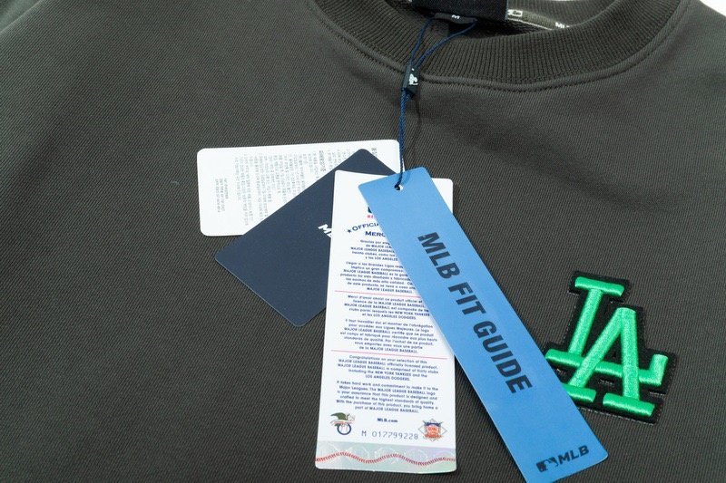 Свитшот MLB Embroidered Front Image "Gray" фото № 4