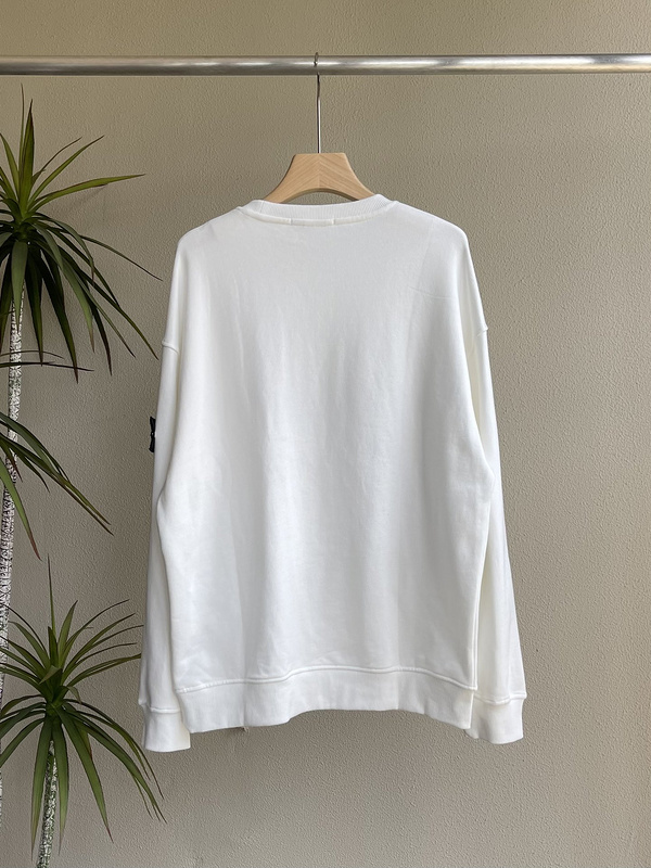 Свитшот Stone Island Base "White" фото № 5