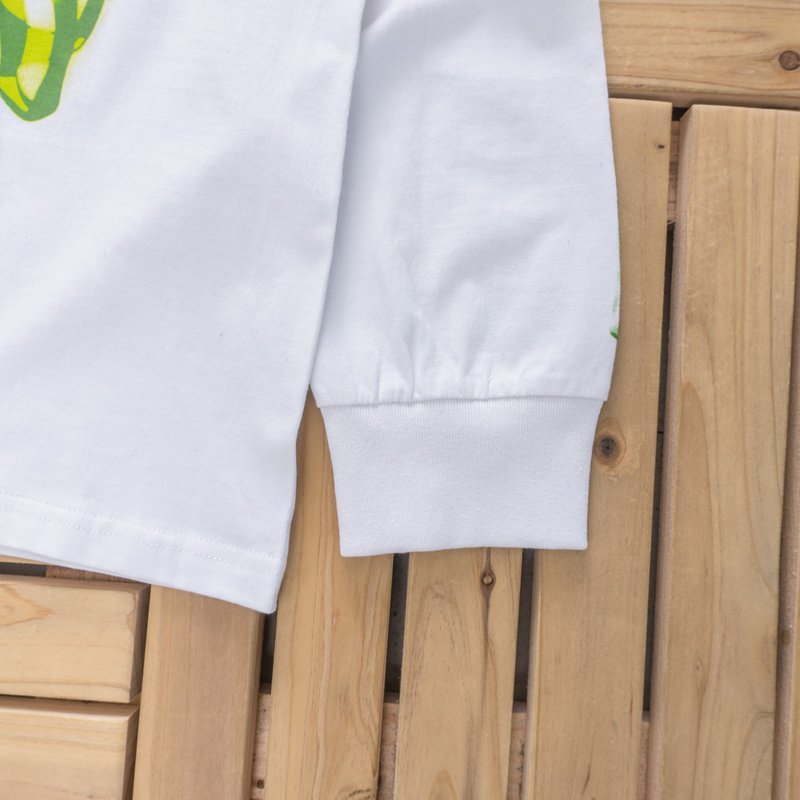 Свитшот Stussy Skeleton Print "White" фото № 8