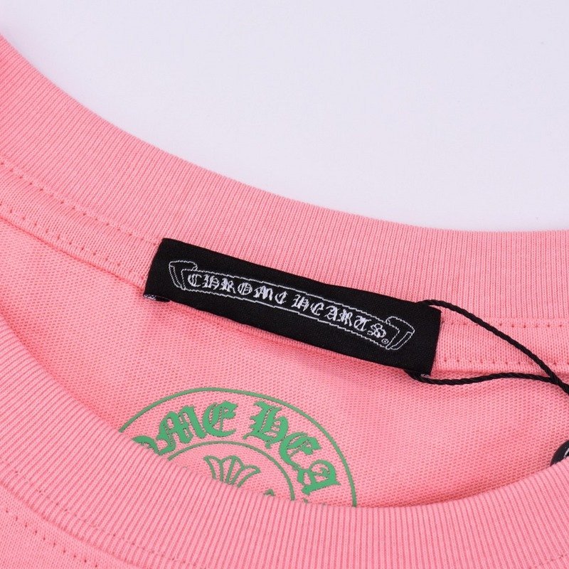 Майка Chrome Hearts With Logo Brand "Pink" фото № 5