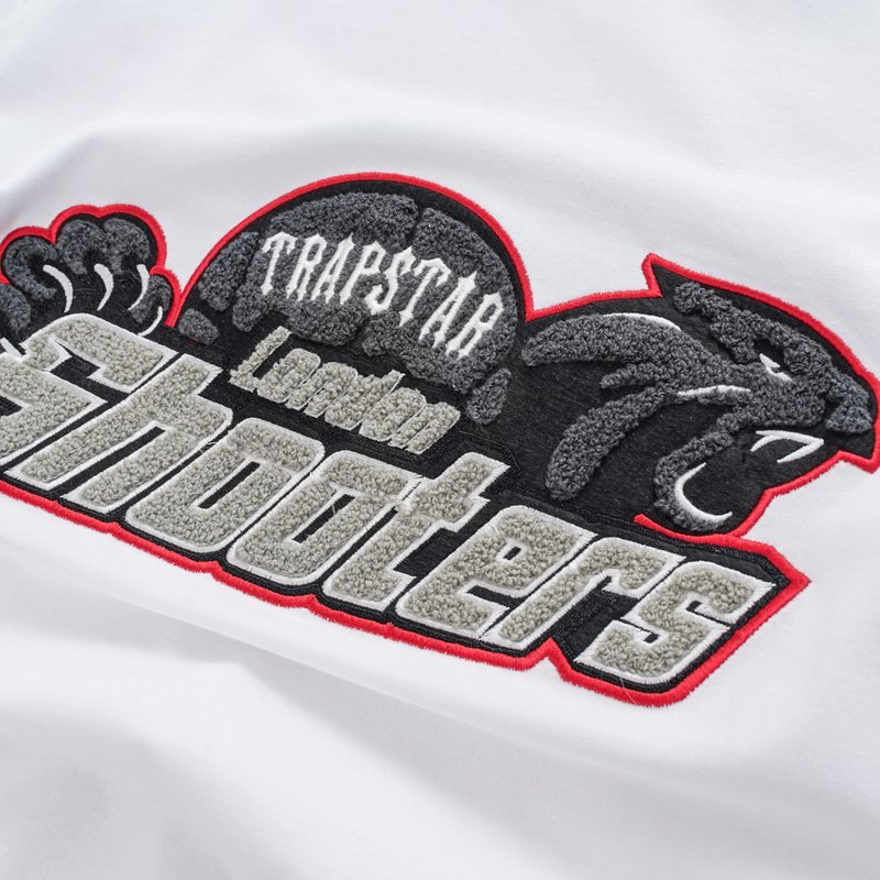 Футболка Trapstar London Shooters Leopard Еmbroidered "White" фото № 5