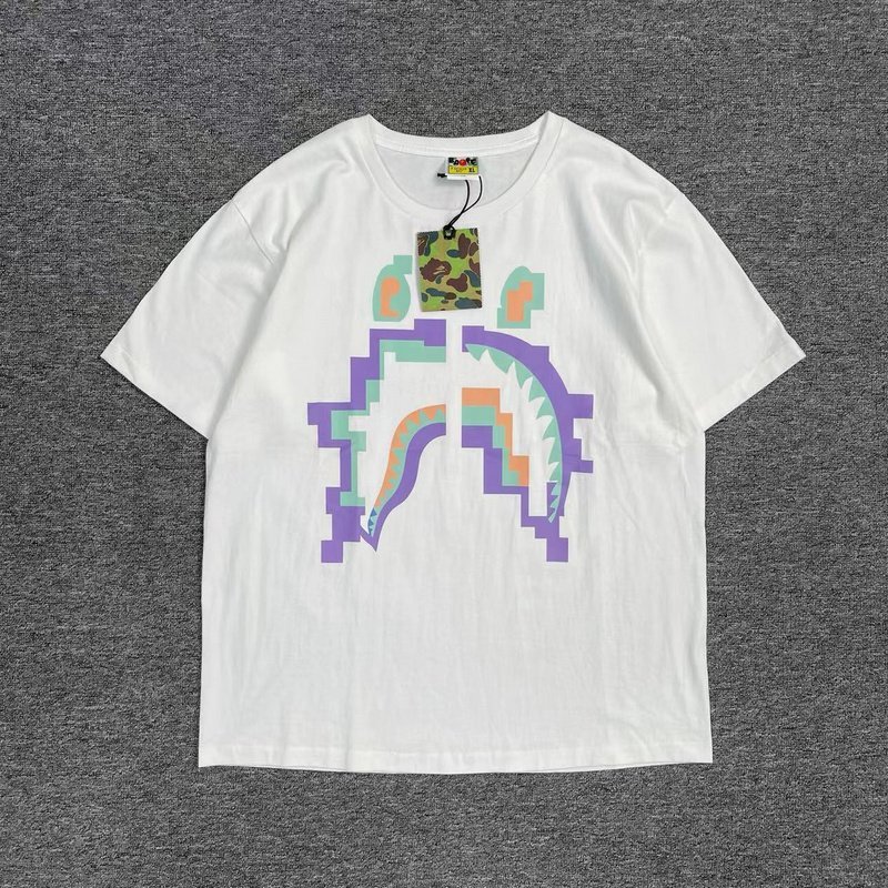 Футболка A Bathing Ape The Face Of The Beast "White" фото № 2