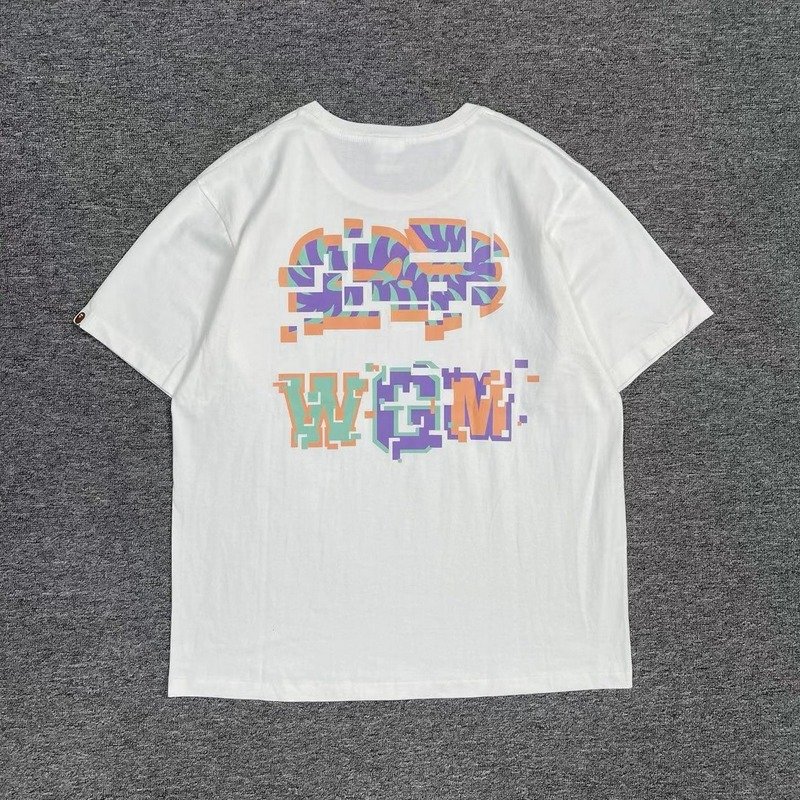 Футболка A Bathing Ape The Face Of The Beast "White" фото № 3