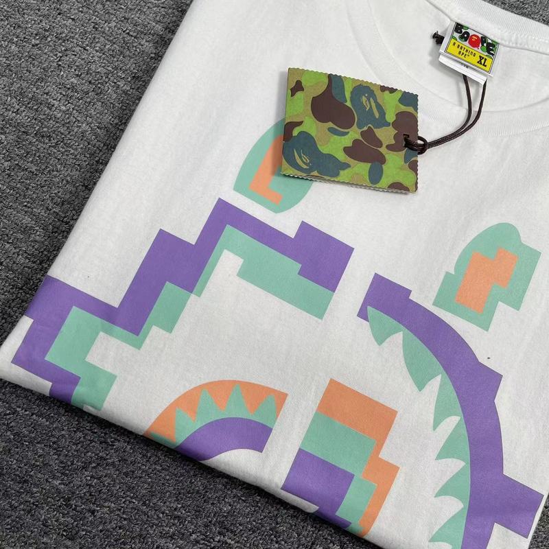 Футболка A Bathing Ape The Face Of The Beast "White" фото № 7