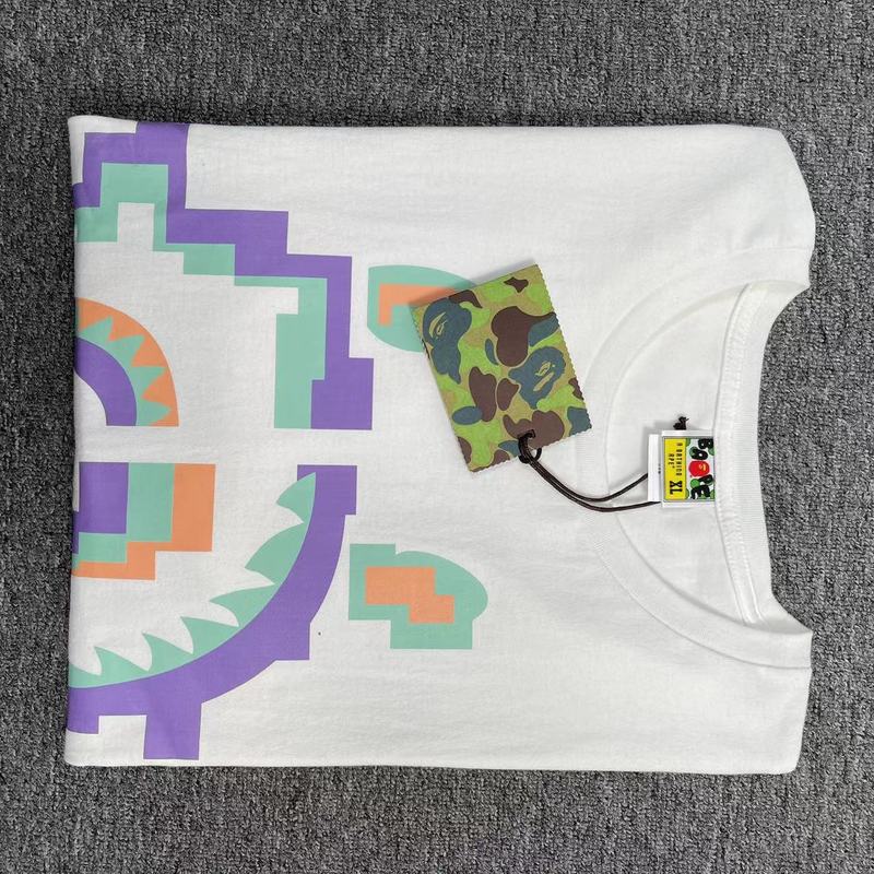 Футболка A Bathing Ape The Face Of The Beast "White" фото № 8