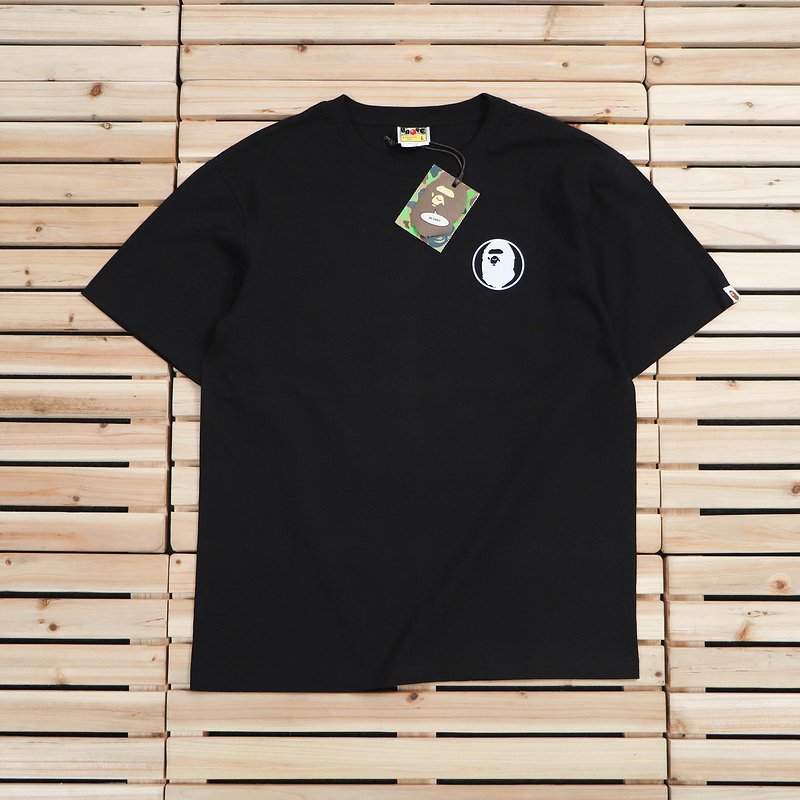 Футболка A Bathing Ape Japanese Style "Black" фото № 2