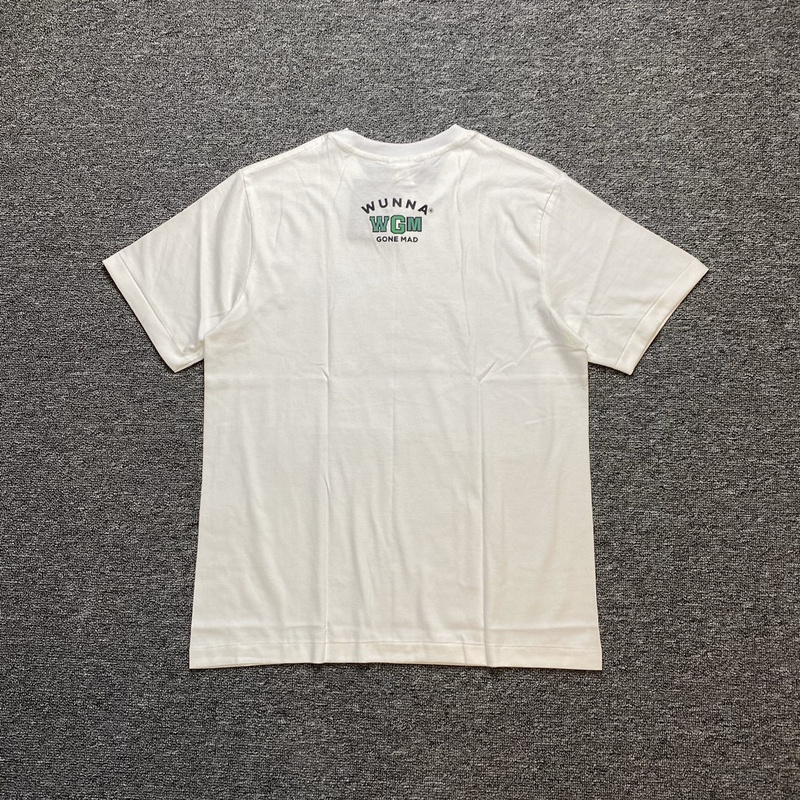 Футболка A Bathing Ape Gone Mad "White" фото № 2