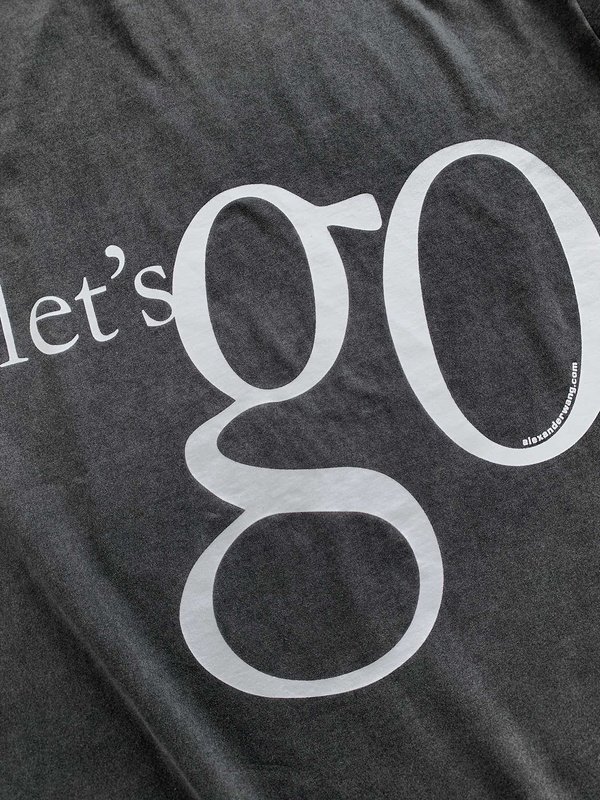 Футболка Alexander Wang Motivating "Gray" фото № 2