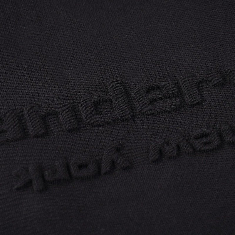 Футболка Alexander Wang Logo Brand New York Text "Black" фото № 5