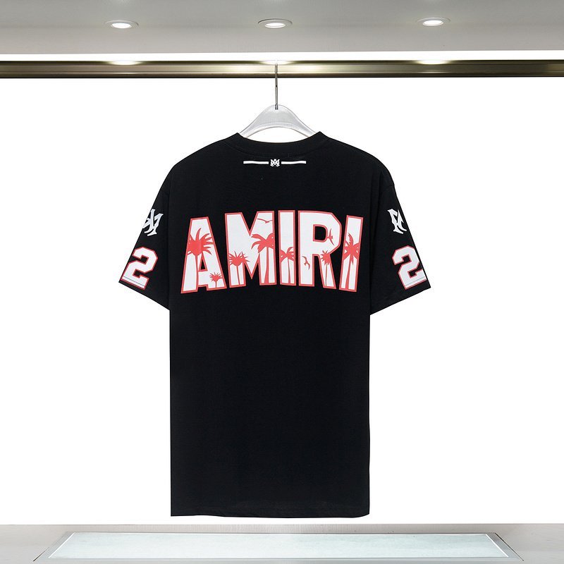 Футболка Amiri Number Twenty-Two "Black" фото № 3