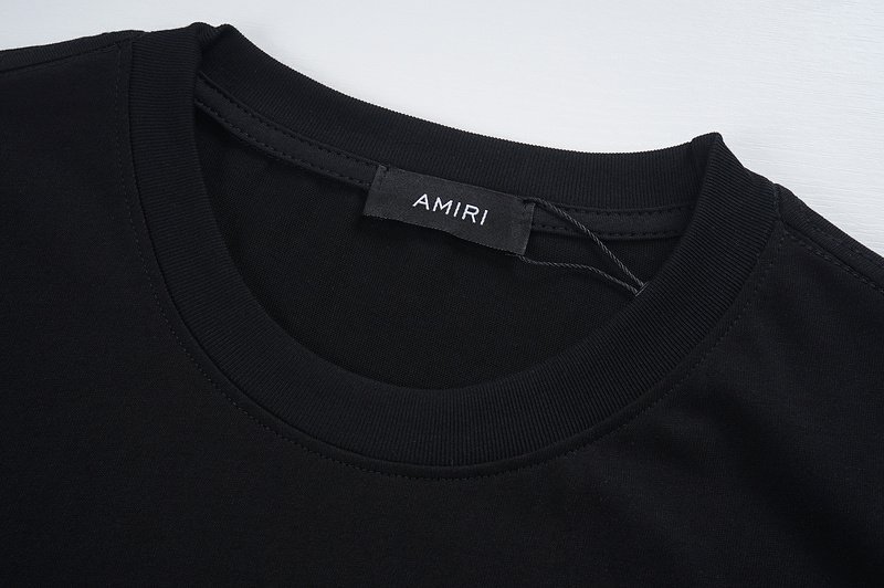 Футболка Amiri Trouble "Black" фото № 2