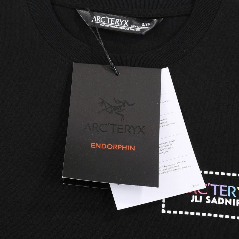 Футболка Arcteryx Multi-Colored Skeleton Print "Black" фото № 8