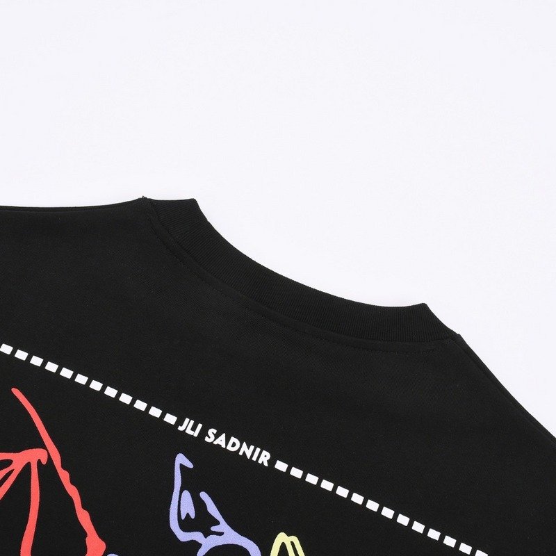 Футболка Arcteryx Multi-Colored Skeleton Print "Black" фото № 5