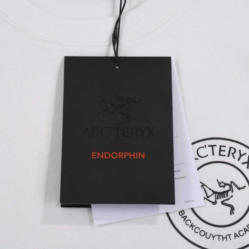 Футболка Arcteryx Backcouytht Acadithy Logo "White" фото № 2