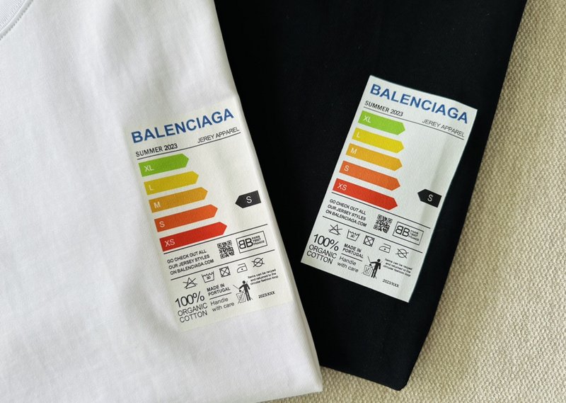 Футболка Balenciaga Go Check Out "White" фото № 2