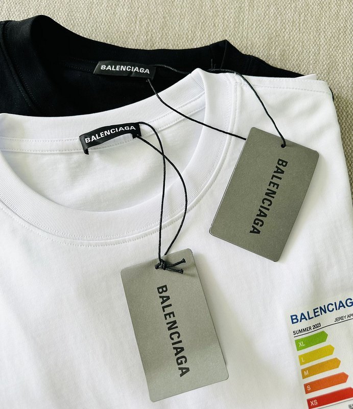 Футболка Balenciaga Go Check Out "White" фото № 6