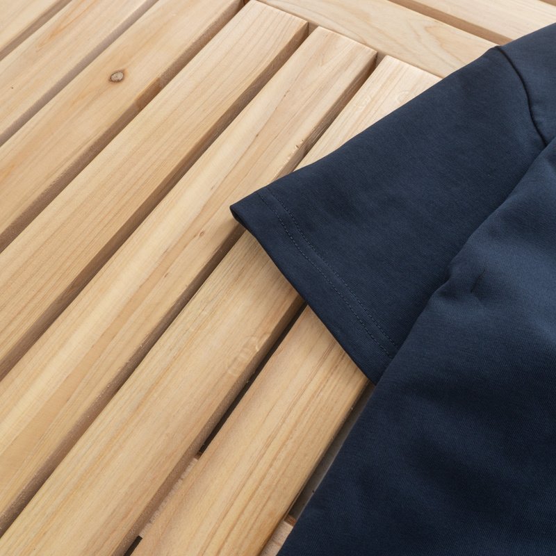 Футболка Balenciaga BE NICE FRANCE "Navy Blue" фото № 5