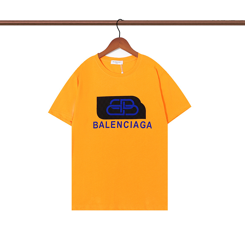 Футболка Balenciaga Brand Style "Orange" фото № 4